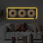 Wallity Cuadro Decorativo de Lienzo Iluminado con LED Multicolor 30x90 cm